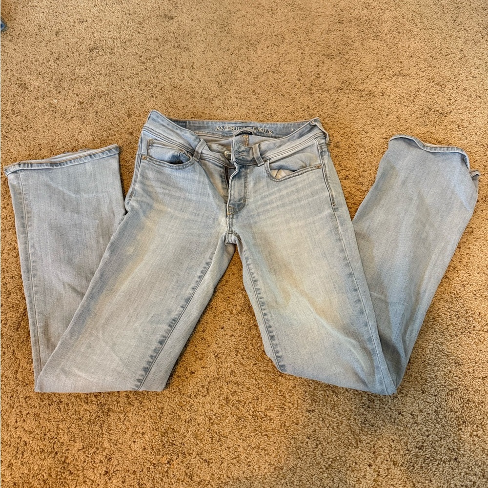 American Eagle Outfitters Light Blue Boot Cut Jeans